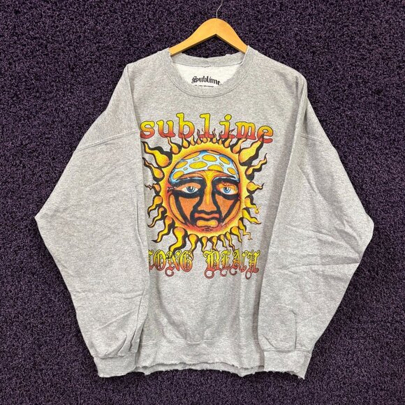 Sublime 40oz to Freedom Long Beach Band Crewneck Sweater S/M - Picture 1 of 4